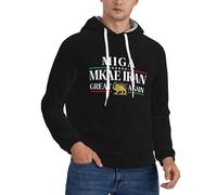 Sudadera de Manga Larga con la Frase Make Americ Go Away Hat Greenlanders para Hombre y Mujer