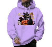 Sudadera de manga larga para hombre, corte regular, sudadera con capucha, tallas grandes, sudadera con capucha, sudadera con capucha, camiseta de entrenamiento, camiseta de manga larga, otoño