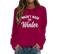 Sudadera de manga larga para mujer, diseño con texto en inglés "God is Greater Than The Highs and Lows", Vino, S