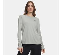 Sudadera de manga larga Under Armour Explor UPF para mujer Titanium / Clay Verde XL