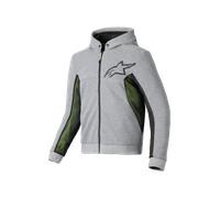 Sudadera de Moto Alpinestars Chrome Air Sport Gris/Negro4XL Gris,Negro