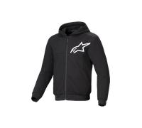Sudadera de Moto Alpinestars Chrome V2 Sport Negro/BlancoM Negro,Blanco