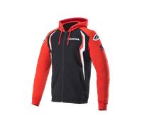 Alpinestars Honda Teamwear S21, sudadera con cremallera 5XL male Rojo/Negro