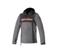 Alpinestars Sherpa Chaqueta textil de motocicleta, negro-gris-rojo, tamaño L para Hombres