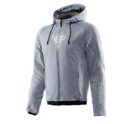 Sudadera de moto Hombre Dainese BOVISA con protecciones Grey-Melange/Black