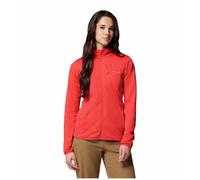 Sudadera de mujer Columbia Essential Hike™ Grid Fleece Full Zip Talla: S / Color: rojo