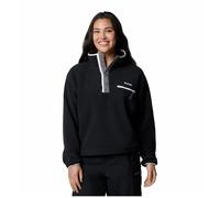 Sudadera de mujer Columbia Helvetia™ II Cropped Half Snap Fleece Talla: L / Color: negro/blanco