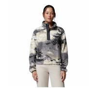 Sudadera de mujer Columbia Helvetia™ II Printed Cropped Half Snap Talla: S / Color: gris