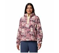 Sudadera de mujer Columbia Helvetia™ II Printed Cropped Half Snap Talla: S / Color: violeta