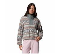 Sudadera de mujer Columbia Sequoia Grove™ II Printed Half Zip Talla: M / Color: gris
