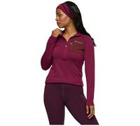 Sudadera de mujer Cotopaxi W'S Otero Fleece Half-Zip Pullover Talla: M / Color: burdeos