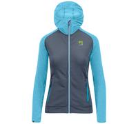 Sudadera de mujer Karpos Ambrizzola W Full-Zip Hoodie Talla: S / Color: azul
