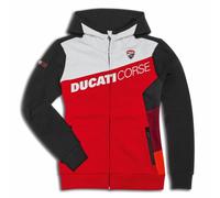 Sudadera De Mujer Original Ducati DC Sport Negro/Rojo/Blanco 98770534