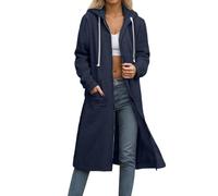 Sudadera de Mujer Sudadera con CordóN de Ajuste Sudaderas Cuello Redondo Oversize Sportswear Bolsillo con Cremallera Sudaderas Cuello Redondo Hoodie Oversize 2025 Nueva Ropa Otoño Loungewear