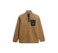 Sudadera de poliéster con cuello de botones a presión Superdry Fuji L