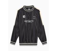 Sudadera de rayas Carhartt WIP x F.C. Real Bristol Warm Up Unisex Negro XL