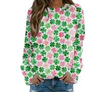 Sudadera de San Día de San Valentín para mujer, sudaderas para mujer, diseño gráfico del Reino Unido 2026, manga larga, suave, cómoda, cuello redondo, elegante, camisa casual de gran tamaño, deportes