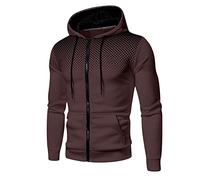 Sudadera de trabajo de invierno NuBlend 2024 para hombre de mezcla de algodón tallas S 3X Sudadera Cinquecento, Café-b, L