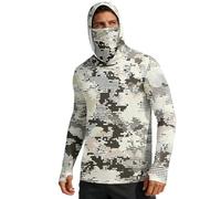 Sudadera de Verano con Capucha Muy Ligera Tejido Que Absorbe el Sudor Corte Holgado para Exteriores con Bolsillos Ocultos