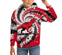 Sudadera Deportiva con Capucha de Manga Larga y Bolsillo Estampado Informal a la Moda para niños, diseño de Graffiti, Estilo Callejero, Juvenil y cómoda.
