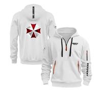 Sudadera Deportiva con Capucha para Hombre De R.es.i.d.en.t1 Bolsillo Abrigos Cómodos Chaquetas Primavera Y Otoño Tops Manga Larga Gimnasio Ropa Exterior-BaiSe||l