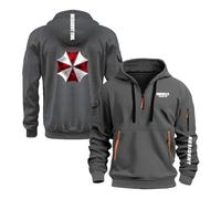 Sudadera Deportiva con Capucha para Hombre De R.es.i.d.en.t1 Bolsillo Abrigos Cómodos Chaquetas Primavera Y Otoño Tops Manga Larga Gimnasio Ropa Exterior-SHSe||s