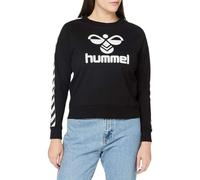 hummel Classic Taped Sweatshirt Swsht, Mujer, Negro, Extra-Small