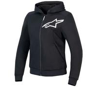 Sudadera Deportiva Para Mujeres Alpinestars Stella Chrome V2 Md Negra/Blanca