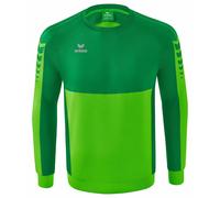 Erima Adultos Six Wings Sudadera, Green, L