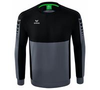 ERIMA Adultos Six Wings Sudadera, Slate Grey, S