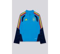 adidas Spain 26 Tiro Training - Camiseta infantil, poliéster reciclado, color azul, Bold Aqua, 9-10 Years