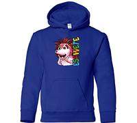 Sudadera Espinete II Barrio Sésamo Adulto/Niño EGB ochenteras 80´s Retro Comic Tallas Especiales (M, Azul)