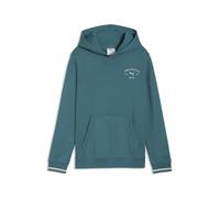 Sudadera estampada con capucha PUMA Class Graphic juvenil, Accesoiros, Verde, 13-14Y