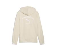 Sudadera estampada con capucha PUMA Class Graphic para hombre, Ropa, Blanco, XL XL