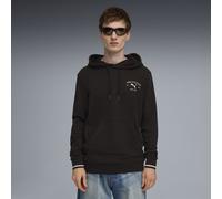 Sudadera estampada con capucha PUMA Class Graphic para hombre, Ropa, Negro, L