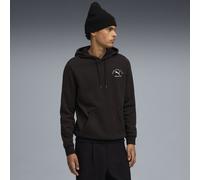 Puma Sudadera con capucha Class Graphic FL estampada para hombre Negro Talla S
