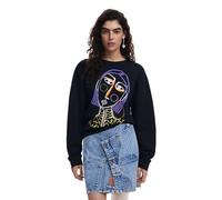 Sudadera estampado mujer