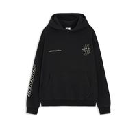Sudadera extragrande con capucha PUMA x REPRESENT para hombre, Ropa, Negro, XS