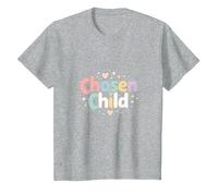 Sudadera Favorita para Hija elegida para niño Camiseta, Niños, Gris Jaspeado, 2 años