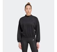 Sudadera Fitness Mujer Negro Crop-Top XL