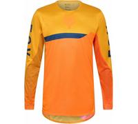 FOX Flexair Fracture Maillot de motocross, amarillo-naranja, tamaño XL para Hombres
