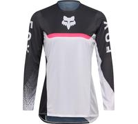 Sudadera Fox Lady Flexair Fracture Blanco/Negro XL