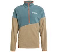 Sudadera funcional de hombre Adidas Mt Cw Fl Anrk Talla: L / Color: beige/verde