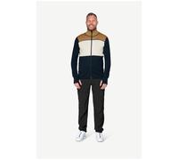 Sudadera funcional de hombre Devold Egga Grid Merino Jkt Talla: L / Color: negro/marrón