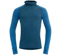 Sudadera funcional de hombre Devold Expedition Merino Silk Hoodie Man Talla: M / Color: azul