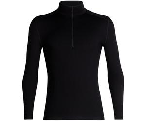 Sudadera funcional de hombre Icebreaker M 260 Tech LS Half Zip Talla: L / Color: negro