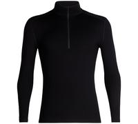 Icebreaker - M Merino 260 Tech LS Half Zip Black de Lana - Talla XXL - Negro Negro XXL