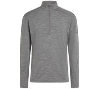 Icebreaker 200 Oasis Mérinos 1/2 Zip vêtement running homme XL Gris/argent