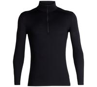 Sudadera funcional de hombre Icebreaker Men Merino 200 Oasis LS Half Zip Talla: XL / Color: negro