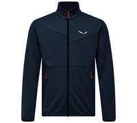 Sudadera funcional de hombre Salewa Puez Cammino Pl Jkt M Talla: XXL / Color: azul oscuro